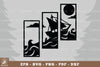 Sailing Ship Home Decor SVG Bundle