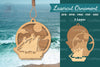 Sailing Ship Laser Cut Ornament Clipart Bundle