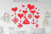 Sailor Wall Decals for Room Decor Bundle
