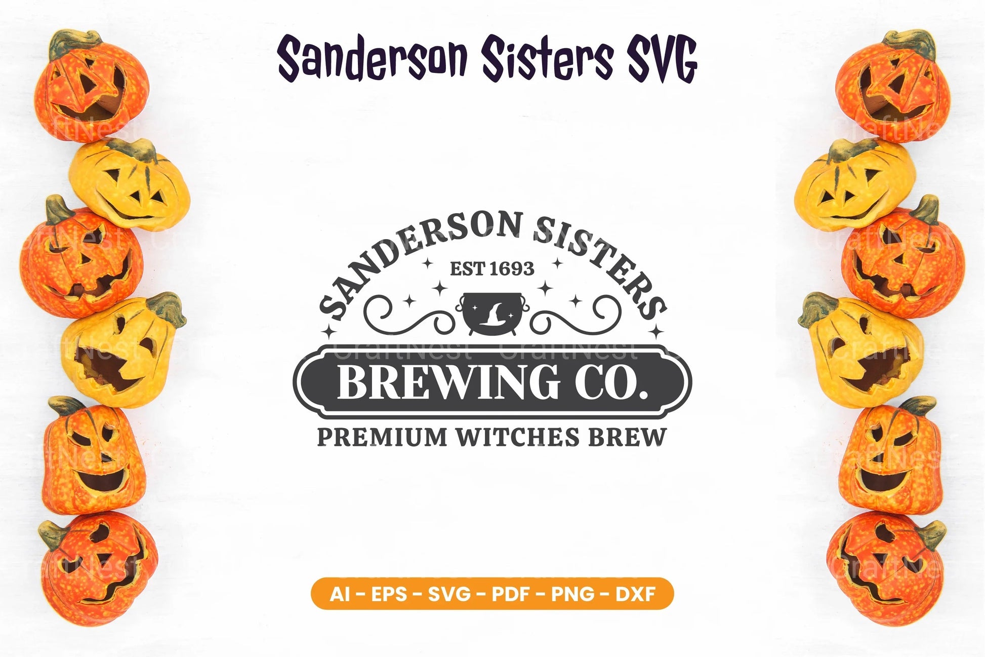 Sanderson Sisters SVG Bundle - CraftNest - Digital Crafting and Art