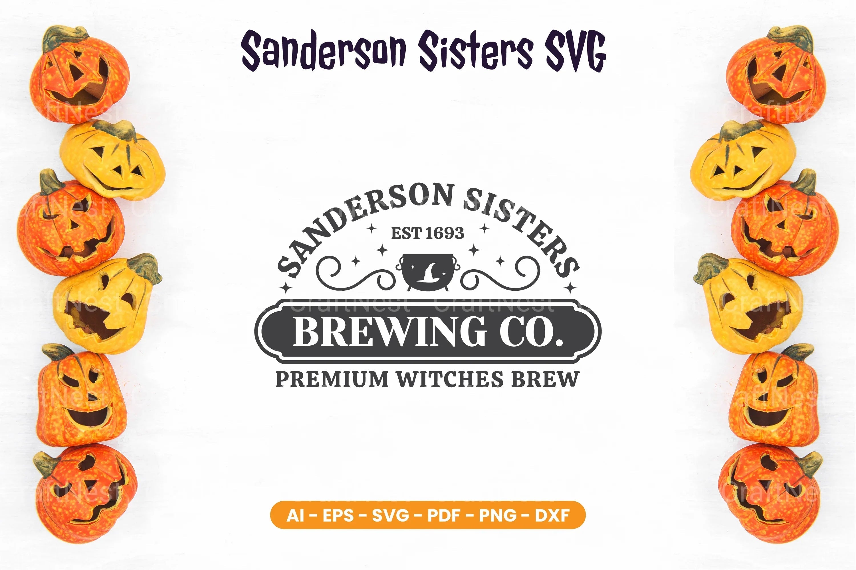 Sanderson Sisters SVG Bundle - CraftNest - Digital Crafting and Art