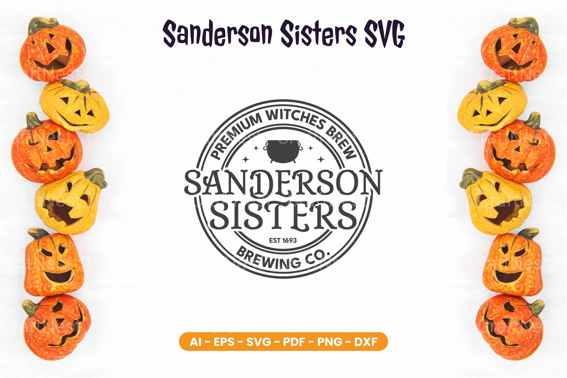 Sanderson Sisters SVG Bundle - CraftNest - Digital Crafting and Art