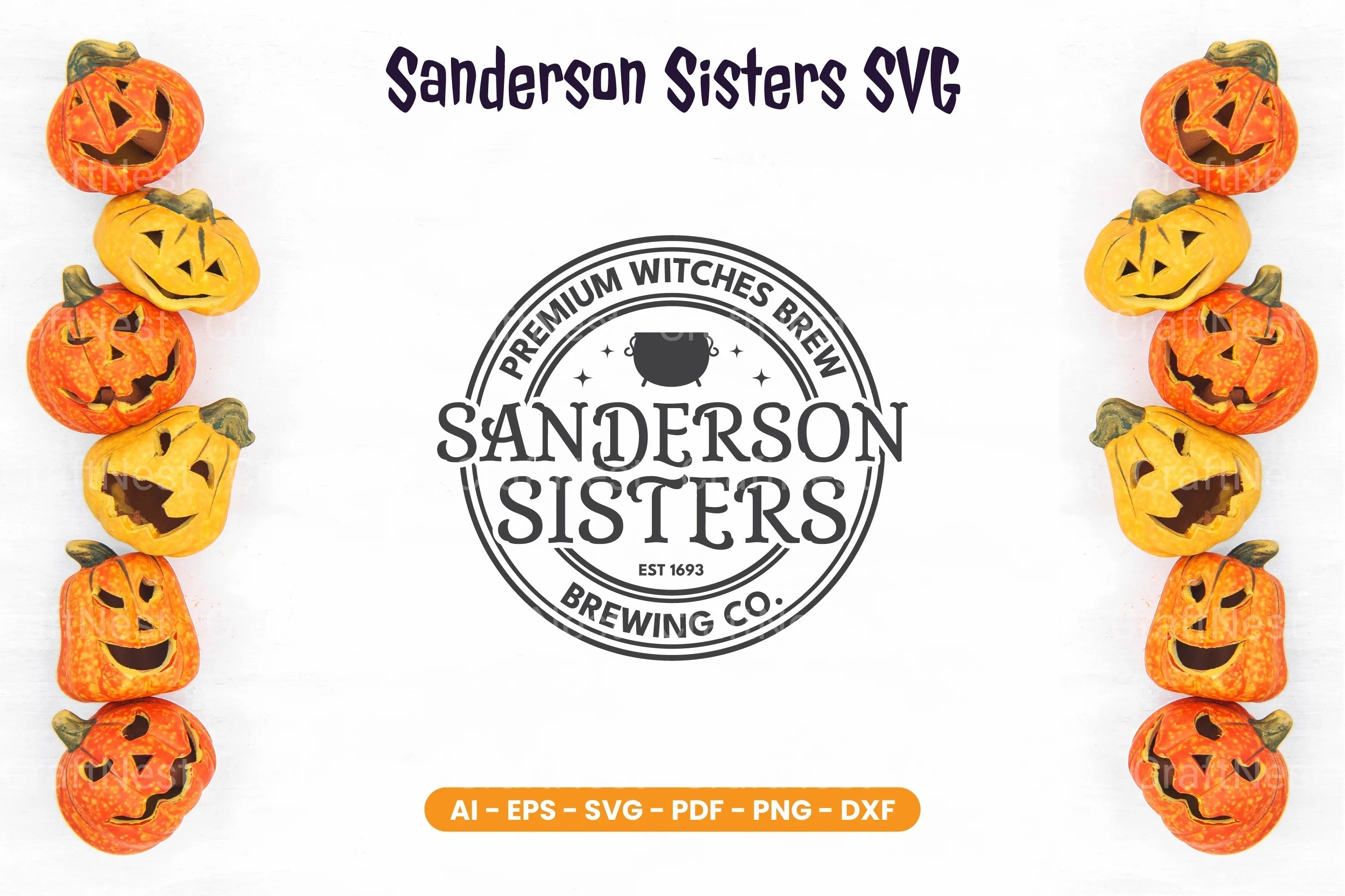 Sanderson Sisters SVG Bundle - CraftNest - Digital Crafting and Art