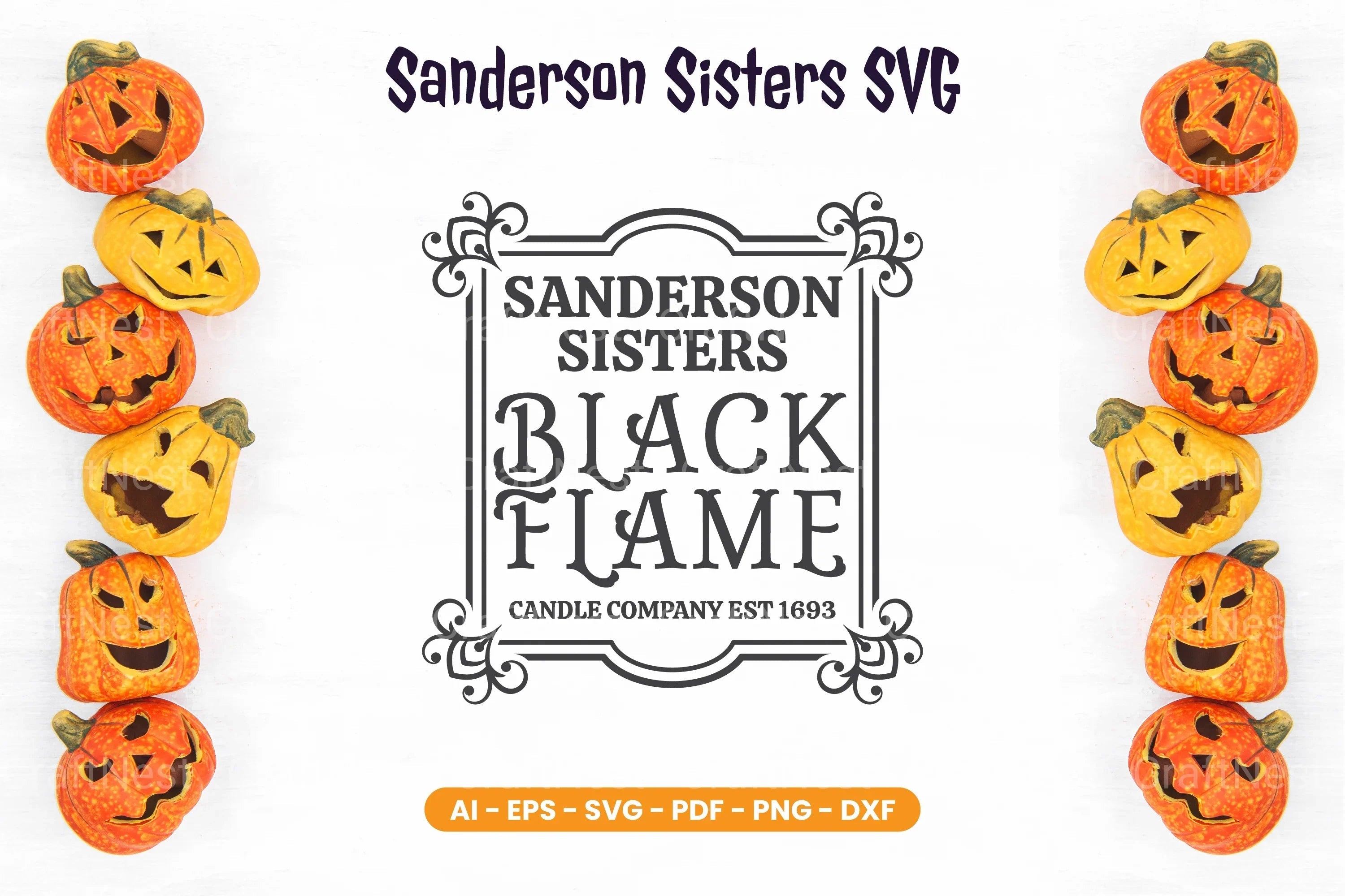 Sanderson Sisters SVG Bundle - CraftNest - Digital Crafting and Art