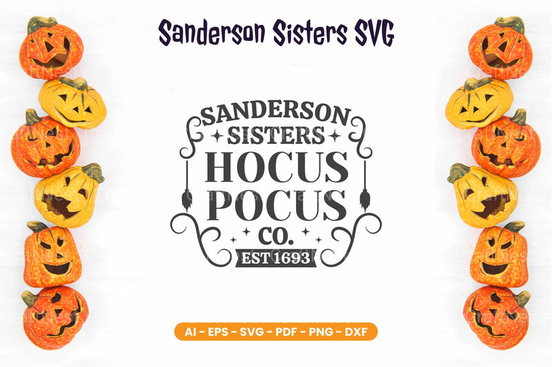 Sanderson Sisters Halloween SVG Bundle - CraftNest - Digital Crafting and Art