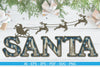 Santa 3D Shadow Box Layered Cut SVG Bundle