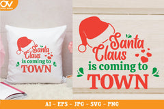 Santa Claus is Coming to Town SVG Bundle 5 - CraftNest - Digital Crafting and Art