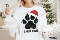 Santa Paws Christmas Clipart Bundle - CraftNest - Digital Crafting and Art