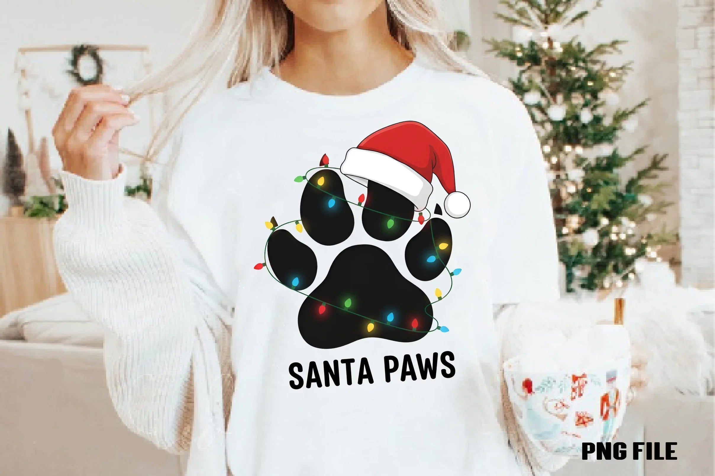 Santa Paws Christmas Clipart Bundle - CraftNest - Digital Crafting and Art