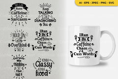 Sarcastic Words SVG Bundle - CraftNest - Digital Crafting and Art