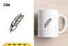 Scandinavian Doodle Feather SVG Bundle