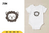 Scandinavian Doodle Lion SVG Bundle