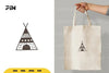 Scandinavian Doodle Tent SVG Bundle