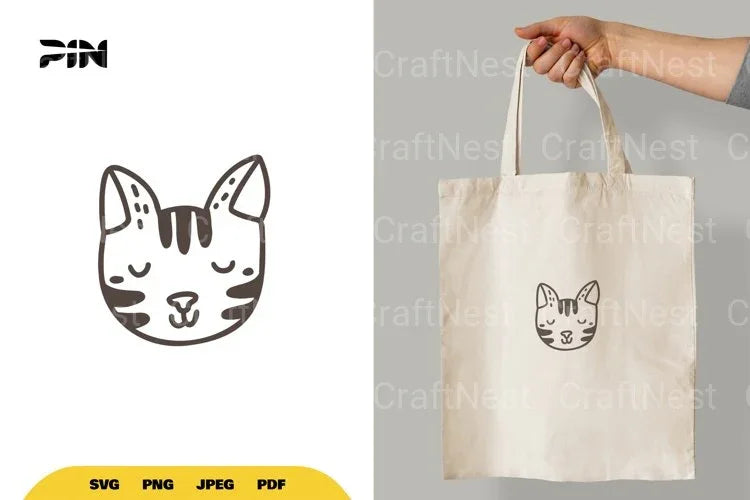 Scandinavian Doodle Tiger SVG Bundle - CraftNest - Digital Crafting and Art