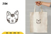Scandinavian Doodle Tiger SVG Bundle