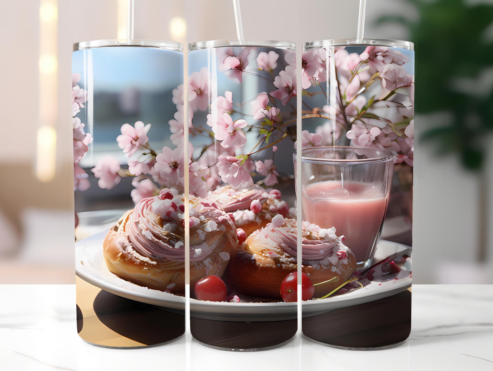 Scandinavian Spring 3 Tumbler Wrap - CraftNest