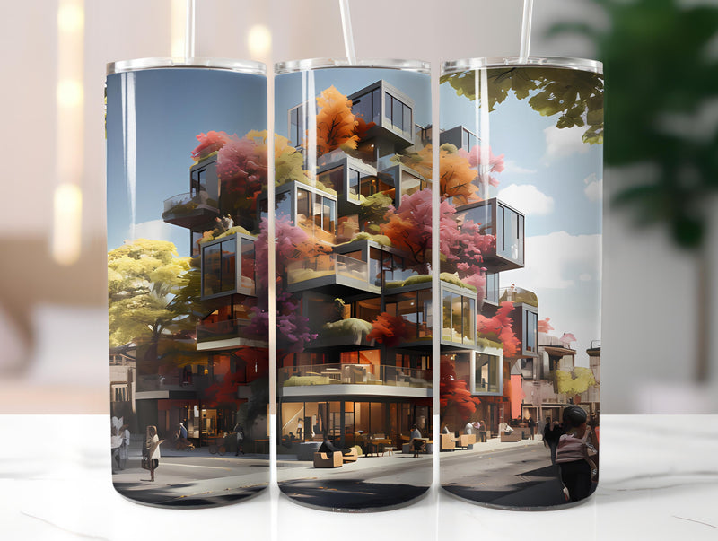 Scandinavian Spring 3 Tumbler Wrap - CraftNest