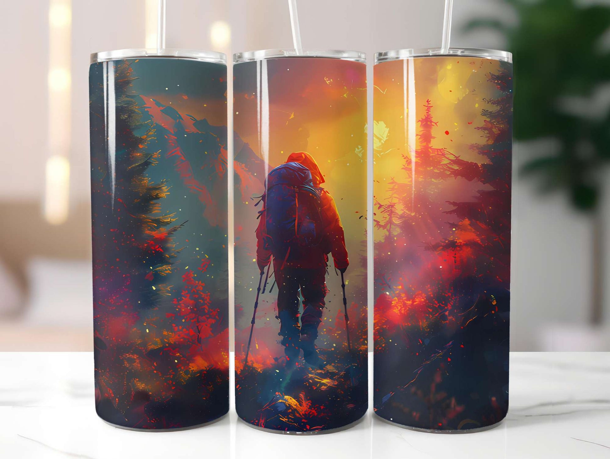 Scandinavian Summer 4 Tumbler Wrap - CraftNest - Digital Crafting and Art