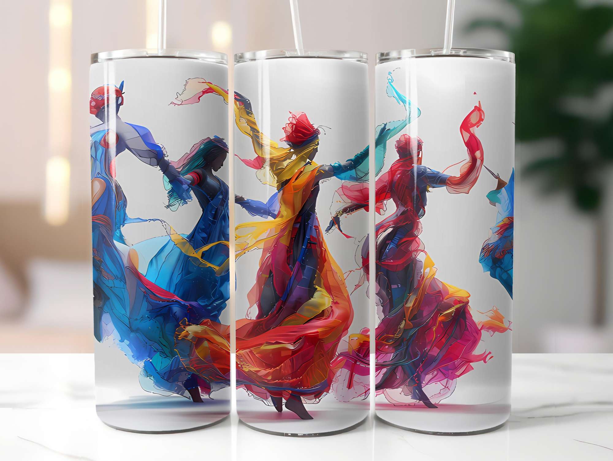 Scandinavian Summer 3 Tumbler Wrap - CraftNest - Digital Crafting and Art