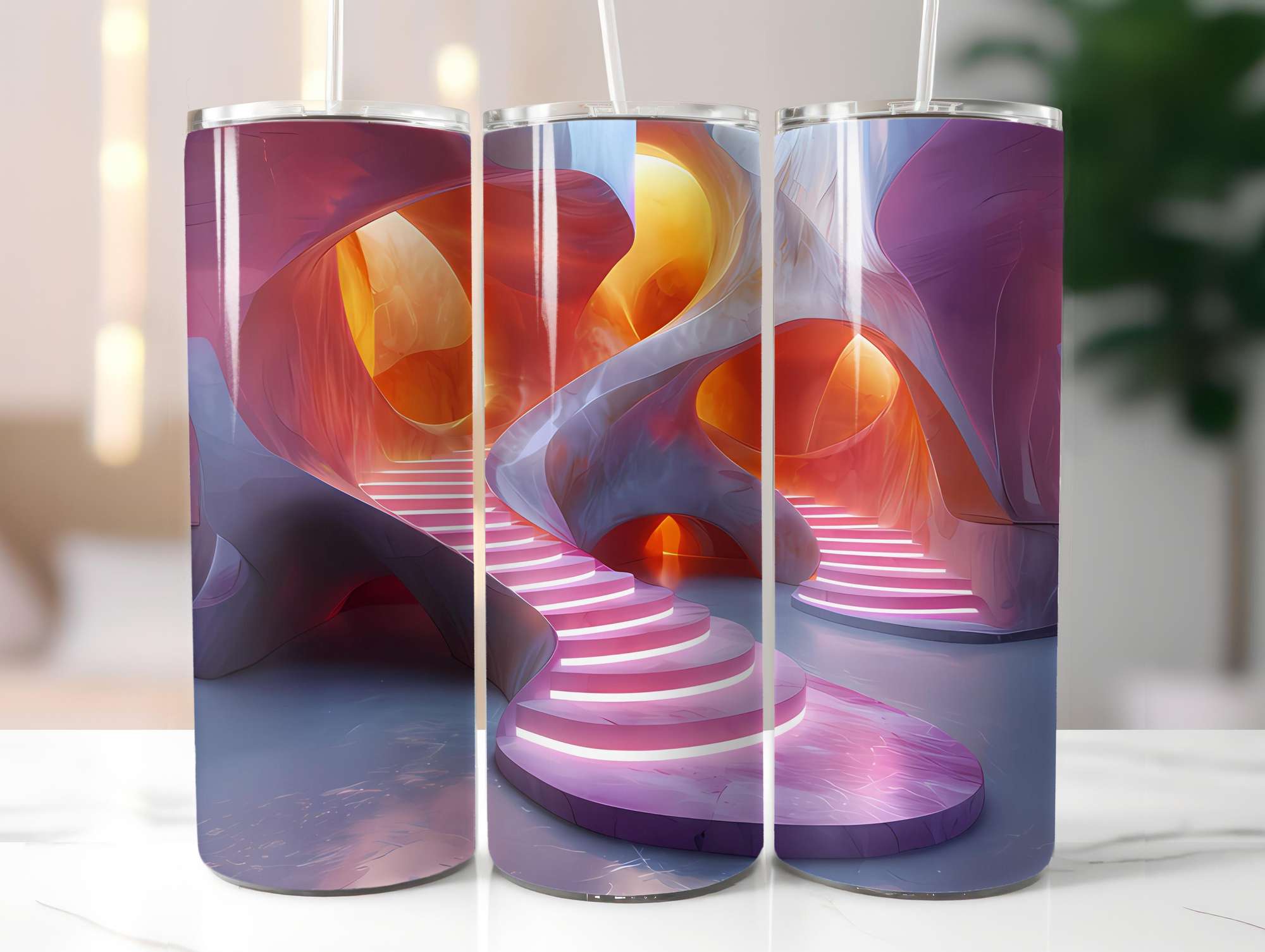 Scandinavian Summer 4 Tumbler Wrap - CraftNest - Digital Crafting and Art