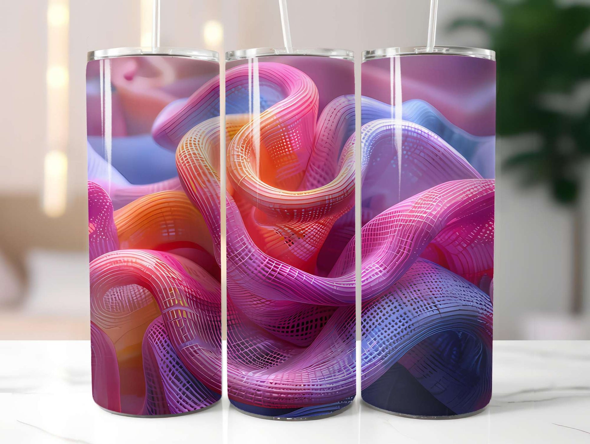 Scandinavian Summer 4 Tumbler Wrap - CraftNest - Digital Crafting and Art