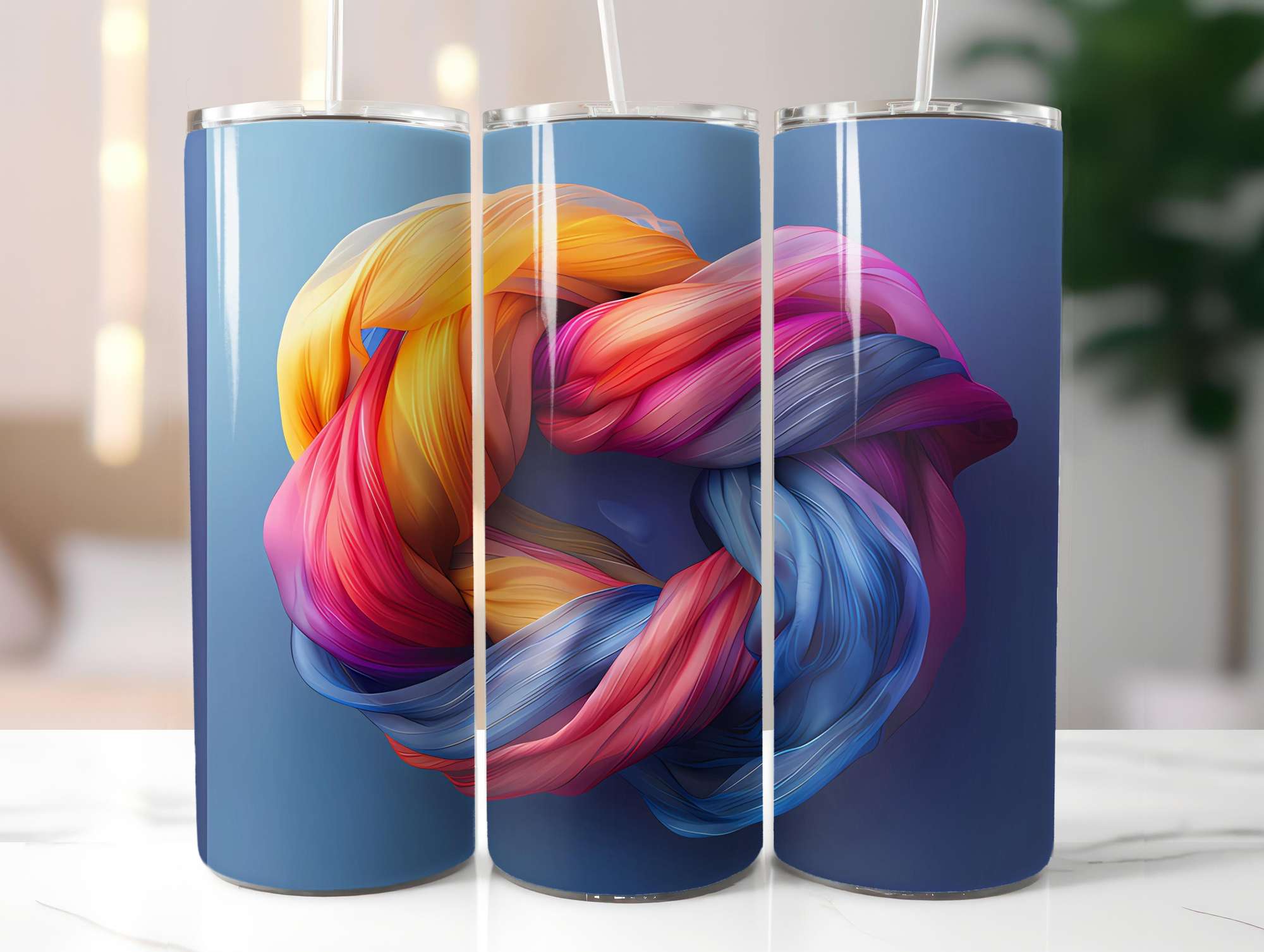 Scandinavian Summer 4 Tumbler Wrap - CraftNest - Digital Crafting and Art