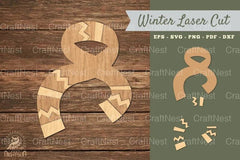 Scarf Laser Cut Decoration Clipart Bundle - CraftNest - Digital Crafting and Art
