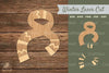 Scarf Laser Cut Decoration Clipart Bundle