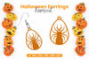 Scary Halloween Earrings Laser Cut SVG Bundle