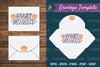 Scary Night Envelope Template SVG Bundle