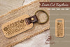 Scary Night Laser Cut Keychain Clipart Bundle