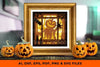 Scary Pumpkin 3D Shadow Box SVG Bundle