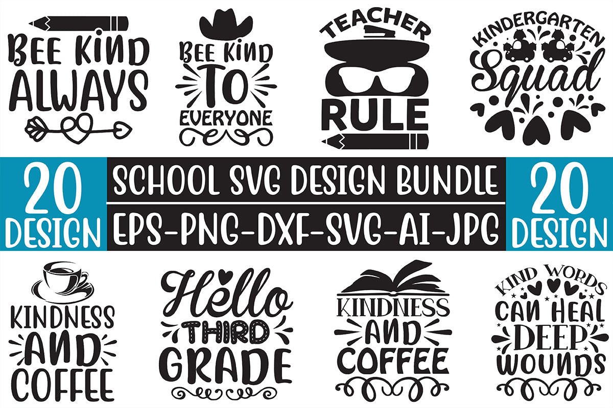School SVG Bundle 9