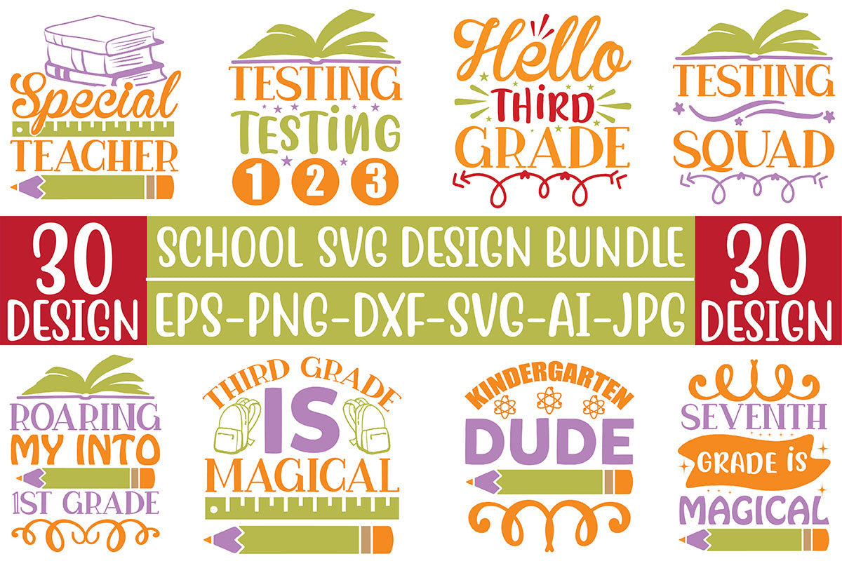 School SVG Bundle 10