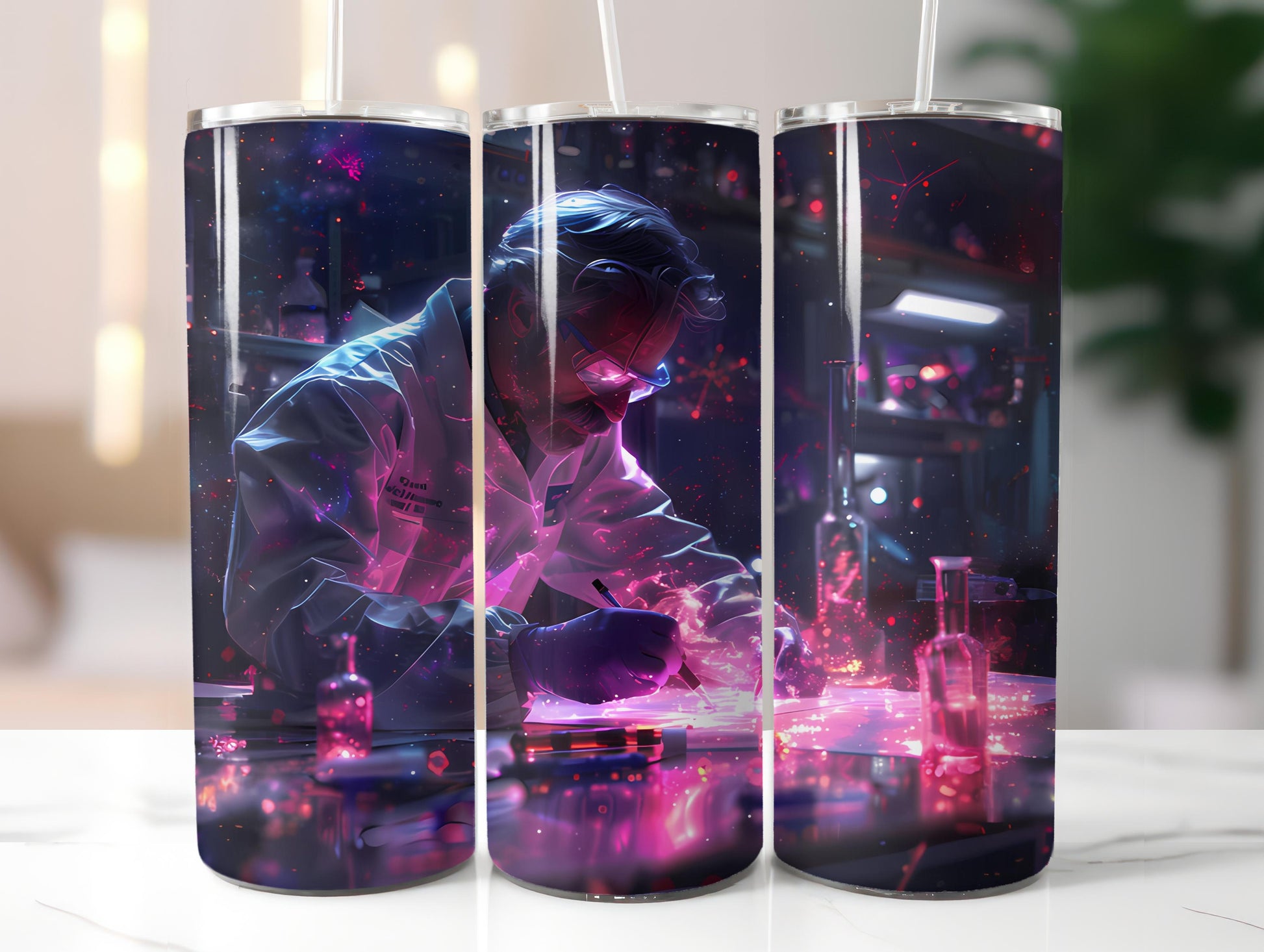 Scientist Profession 5 Tumbler Wrap - CraftNest - Digital Crafting and Art