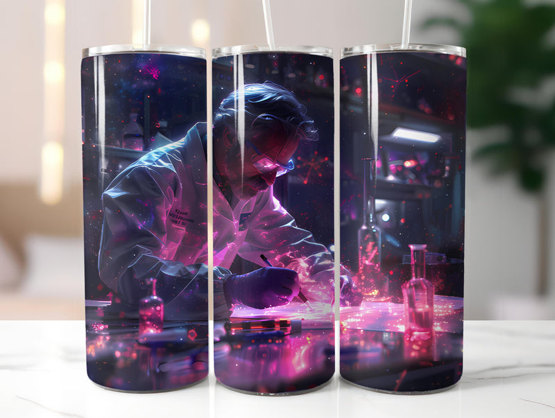 Scientist Profession 5 Tumbler Wrap - CraftNest - Digital Crafting and Art