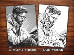 Scientist Coloring Books - CraftNest - Digital Crafting and Art