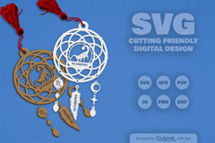 Scorpio Dream Catcher Set SVG Bundle 4 - CraftNest - Digital Crafting and Art