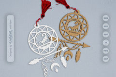 Scorpio Dream Catcher Set SVG Bundle 8 - CraftNest - Digital Crafting and Art
