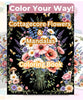 Wildflower Mandala Coloring Book Bundle