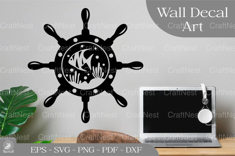 Sea Fish Wall Decor Clipart Bundle - CraftNest - Digital Crafting and Art