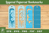 Sea Horse Layered Bookmark SVG Bundle