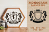 Sea Horses Monogram Banner Clipart Bundle