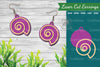 Sea Shells Laser Cut Earrings Design Bundle
