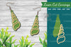 Sea Shells Laser Cut Earrings Design Bundle