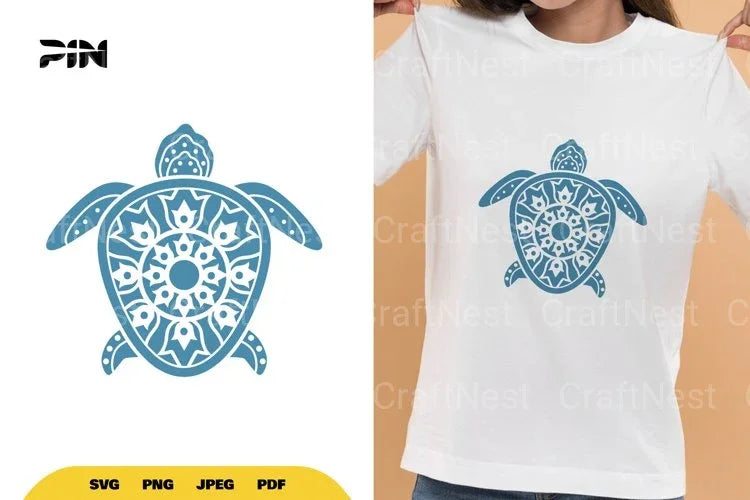 Sea Turtle SVG Bundle - CraftNest - Digital Crafting and Art