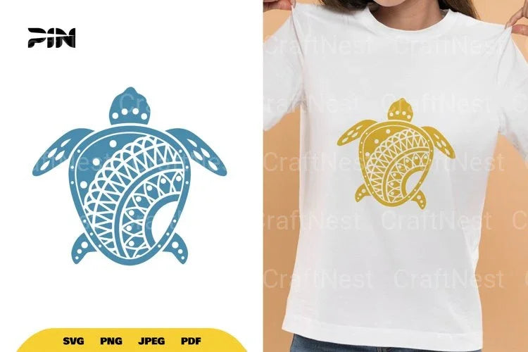 Sea Turtle SVG Bundle - CraftNest - Digital Crafting and Art