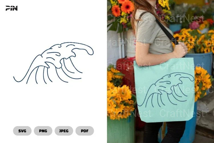 Sea Wave Ocean Clipart Bundle - CraftNest - Digital Crafting and Art
