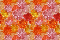 Seamless 3D Metallic Floral Digital Paper - CraftNest - Digital Crafting and Art