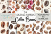 Seamless Coffee Beans Digital Paper